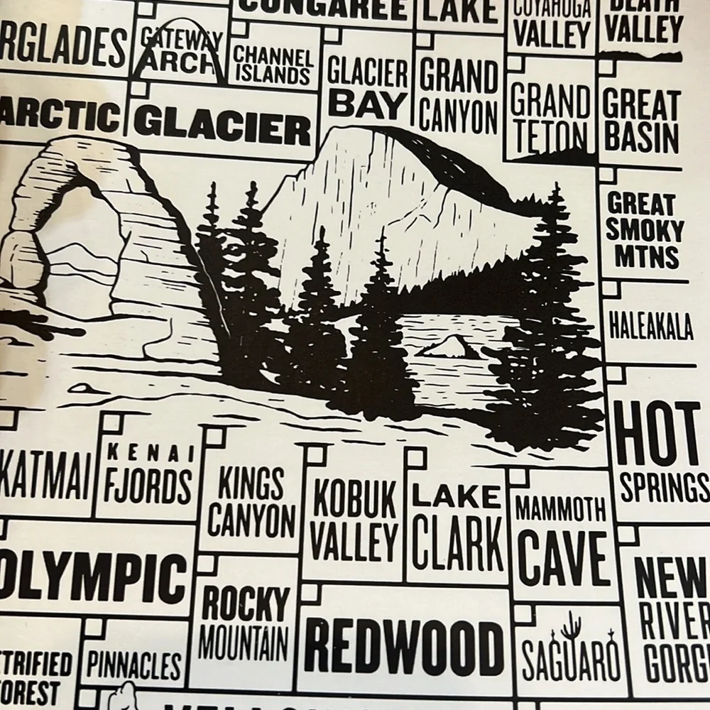 Parks Project • poster to keep track of the parks you’ve been to… - Picture 5 of 6